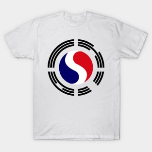 Korean French Multinational Patriot Flag Series T-Shirt